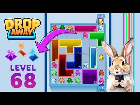 Drop Away Level 68 Solution Walkthrough