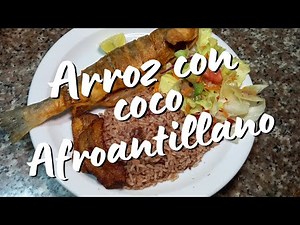 Coconut rice 🥥 Afro-Caribbean style 👩🏾‍ - Whole Fried Sea Bass 🐟-black ethnic group