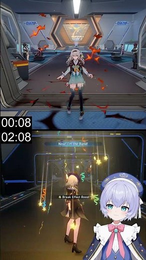 Firefly's technique vs Harmony Trailblazer | Honkai Star Rail