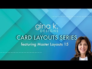 Card Layouts Series- Exploring the Master Layouts 15 Die Set