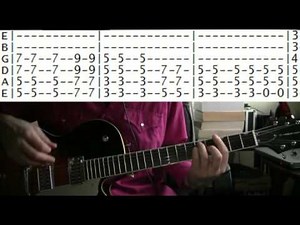 Everclear Santa Monica Guitar Lesson with Chords and TAB Tutorial