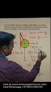 how can find teansion in string #solutionchallenge #mritunjaylectures #jeemains #jeemainsjeemains #11thclass #IITJEE #12thclass #mathematicseducation Youtubelink( https://youtube.com/@MritunjayLectures》 | Mritunjay Lectures