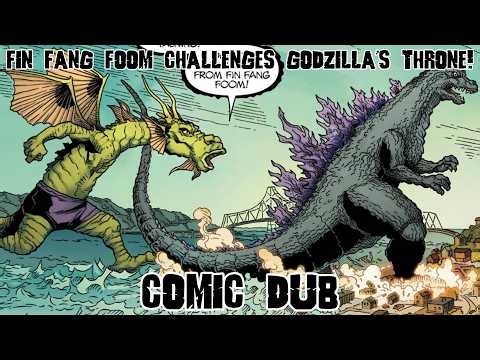 Fin Fang Foom Challenges Godzilla's Throne! | Godzilla vs. Marvel: The Comic Dub Clip