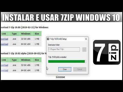 Como Instalar e Usar 7ZIP (Descompactador de Arquivos) No Windows 10