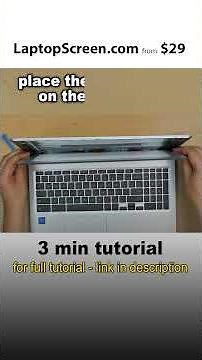 How to replace screen on Acer Chromebook CB315-3H laptop