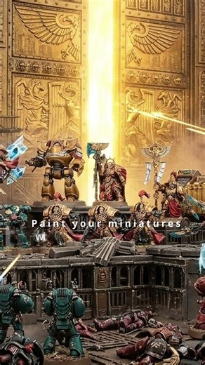 Defend Terra │ Adeptus Custodes Painting Music │ #miniaturepainting #warhammer40k #miniaturepainter