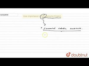 Give importance of Rice Genome Project. | 12 | MOLECULAR BASIS OF INHERITANCE | BIOLOGY | PRAD...