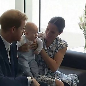 176K views · 6.7K reactions | "Arch meets Archie!" Prince Harry and Meghan Markle brought Prince Archie to South Africa to meet Archbishop Desmond Tutu – it's baby Archie's first official royal outing https://cbsn.ws/2mAhd8k | CBS News | Facebook