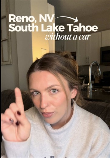 How to do a day trip from Reno to South Lake Tahoe ⛰️🌟 #renototahoe #southtahoeairporter #daytriptosouthlaketahoe #southlaketahoeca