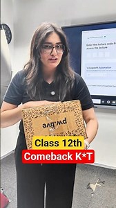 CLASS 12 – YOUR COMEBACK STARTS TODAY! 🔥 PW COMEBACK K*T By Aarushi Ma'am