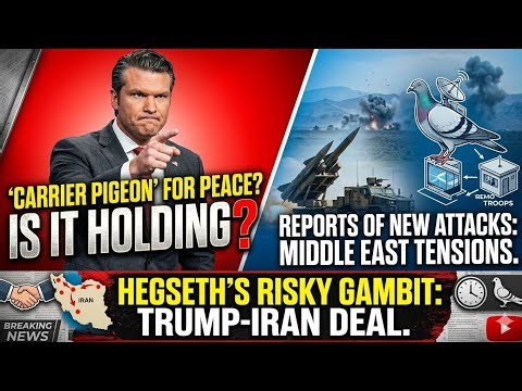 "Hegseth's 'Carrier Pigeon' for Peace? Ceasefire Tested as New Strikes Reported"