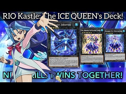 RIO KASTLE is HERE! ICE SHARK XYZ Deck | Twins Together [Duel Links]