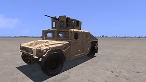 Up Armored HMMWV Modification addon - ARMA 3