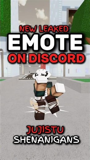 New emote leaked in JJS Discord #jjs #viral #emote #fyp #mahito ￼