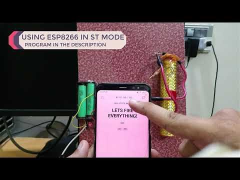 REMOTE FIREWORK DETONATOR (ESP8266)