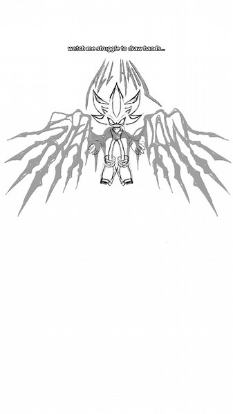 Drawing Doom Wing Shadow: A Timelapse Adventure