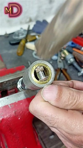 🛠️Easy way to extract a broken tap piece#woodworking #tools4life #tools #satisfying #shorts