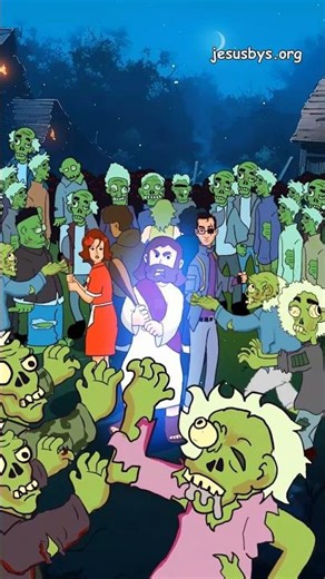 🧟‍♂️ Jesus & The Rolling Miracle: Zombie Apocalypse! 💥 #jesus #jesuschrist #jesuslovesyou