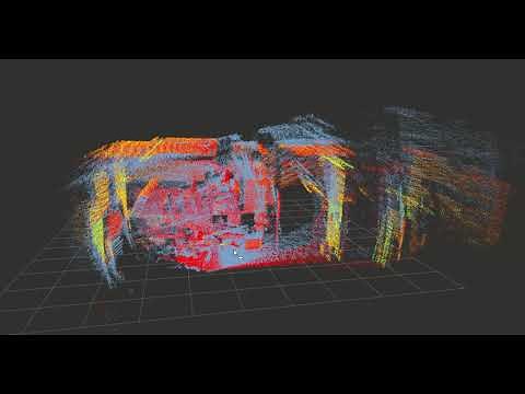 LiDAR scan deskewing example