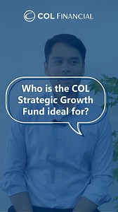 Want to know more about COL's own actively managed fund—the COL Strategic Growth Fund? ▶️ On the first episode of our Fund Manager Q&A series, COL Investment Management's Fund Manager Zerge Zandueta breaks down the key insights behind this wealth-building fund and why it’s worth considering for your investment portfolio today. **** Interested to learn more? Follow us and stay tuned for more expert insights on this fund! ☺ #COLFinancial #SaveandInvest | COL Financial Group, Inc.