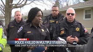 At least four people are dead and five are hurt – one in critical condition – after a suspect went on a stabbing spree in Rockford, Illinois, officials say. With the suspect in custody and no known motive, Alex Perez has the latest. https://trib.al/irdn1a2 | ABC World News Tonight with David Muir