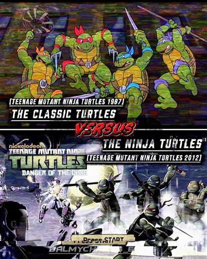 🐢 1987 TMNT vs 2012 TMNT | Who Wins?