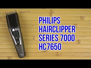 Распаковка PHILIPS Hairclipper series 7000 HC7650