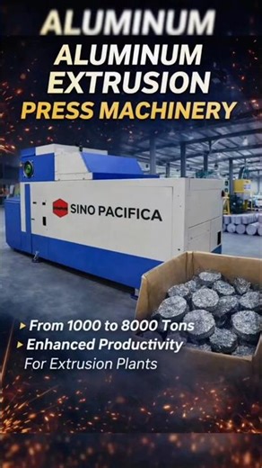 Aluminum Extrusion Press | 1000–8000 Ton High-Efficiency Extrusion Machines for Industrial Sector