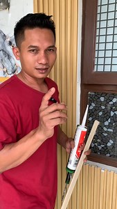 Trim penutup wpc #wpc #wpcwallpanel | Tomi Mubarok
