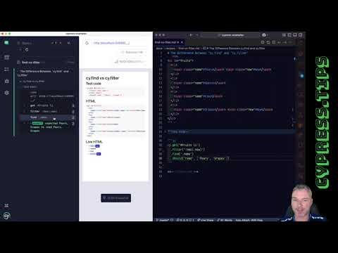 The Difference Between Cypress Commands cy.find And cy.filter