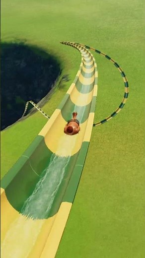 This Water Slide Was TOO Intense! 😱💦 / Planet Coaster 2