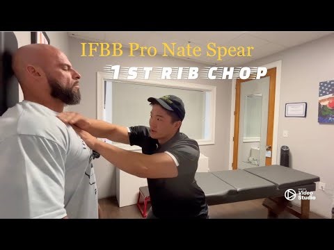 IFBB Pro Bodybuilder Nate Spear receives Advanced Biostructural Correction treatment