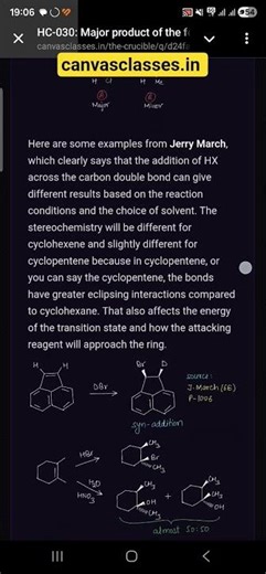 Many books have wrong explanation for this organic PYQ from JEE Main 2024. #jeemain #jee