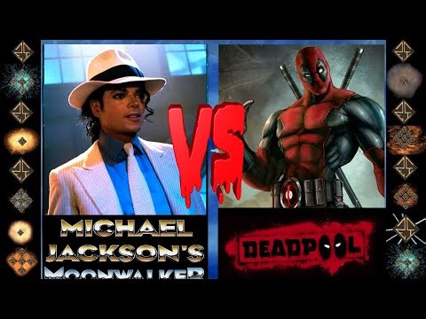 Michael Jackson (Moonwalker) vs Deadpool (Marvel) - Ultimate Mugen Fight 2025