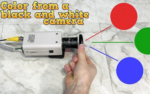 【8-Bit Guy】如何用黑白相机拍出彩色照片