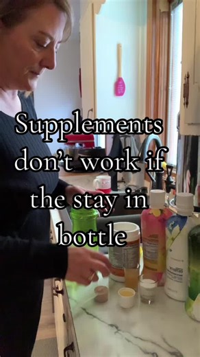 If you take supplements, they only work when you take them. And of course, Find quality supplements to take, follow a healthy diet and wt movement in everyday! #weightlossgoal #womensweightloss #menopause #intermittentfasting #supplements #liquidsupplements