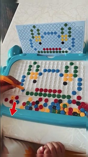 🦀 Magnetic Drawing Board – Creative Fun for Kids! 🎨