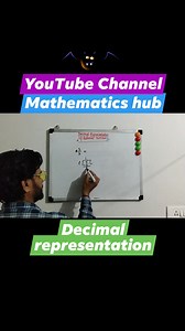 Decimal representation. | Mathematics Hub | Facebook