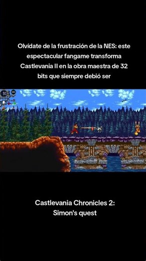 Castlevania Chronicles 2 Simon's quest #Castlevania #SimonsQuest #Fangame #Metroidvania #RetroGaming