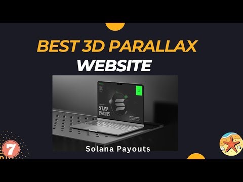 Website 7 || Best 3D websites with parallax scrolling effects in 2025 | #3d #webdevlopment