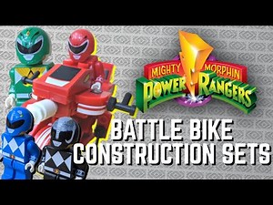 MMPR Battle Bike Construction Sets! $4 Each... (not Lego...)