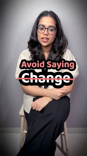 Avoid Saying 'Change' - Try These Better English Words | Basic To Advanced English With Ananya
