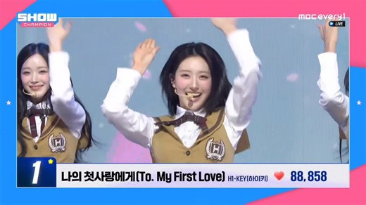 【H1-KEY】260318 恭喜钥人获得冠军秀stage champion即每周最佳舞台奖（并非打歌一位但也有奖杯）该奖由粉丝投票选出, m1-key们辛苦了