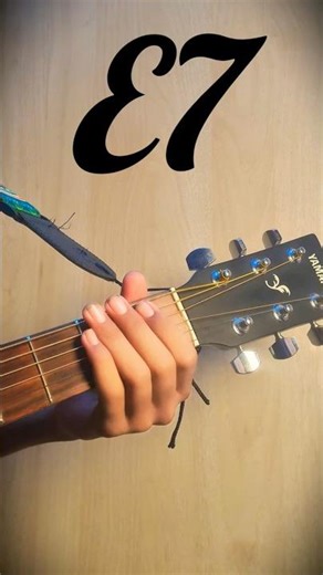 Guitar lessons for beginners (E7 chord) #guitar #chords