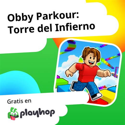 Obby Parkour: Torre del Infierno: Juega en línea gratis en Playhop
