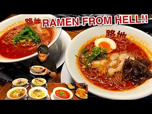 CHALLENGE MAKAN RAMEN JEPANG PEDAS!!