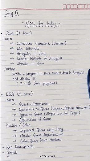 Day 6 of My Coding Journey 🚀 | Java Collections + DSA Queue