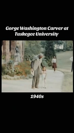 This rare footage of George Washington Carver at Tuskegee University is incredible to witness. You can feel his brilliance in motion as he walks the campus, interacts with students, and pours his knowledge into the next generation. There is something so intentional and focused about him, and it shows exactly why his impact still carries weight today. Carver was not just experimenting with plants. He was teaching land strategy long before that language even existed. He showed farmers how to reviv