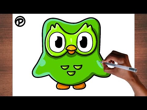 HOW TO DRAW DUOLINGO