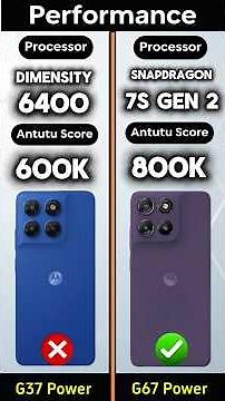 Motorola G37 Power vs Motorola G67 Power ⚡ Full Comparison | Best Battery Phone 2026